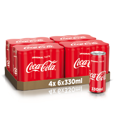 coca original can 0.33l.